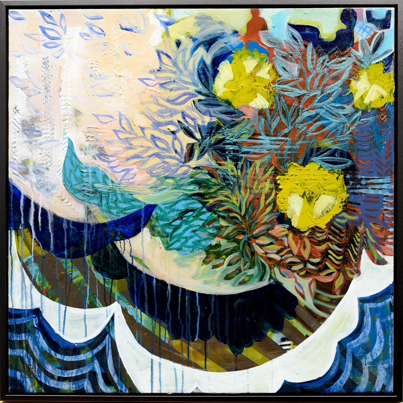 Whales Dreaming of Trees II by artist Melissa Wen Mitchell